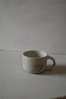 Small blue/earphone mug