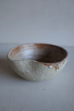 Re=>ceramic folded bowl