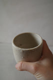 Warm white rounded cup #2