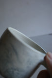 Medium mug - painterly blue