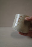 Rust decorated teacup