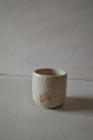 Warm white rounded cup #2