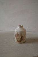 Foraged rust bottle vase