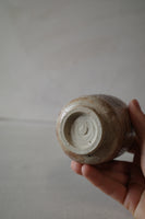 Foraged clay shino cup #2