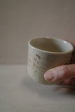 Rust decorated teacup