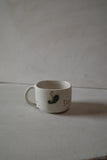 Small square earphone mug