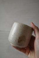 Warm white rounded cup #2