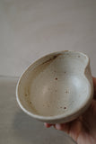 Small sculptural footed bowl