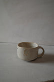 Small square mug- warm white