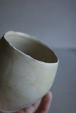 Wood ash rounded vessel