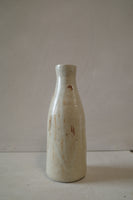 Large rust decorated bottle/vase