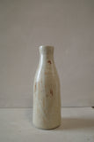 Large rust decorated bottle/vase