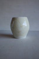 Wood ash rounded vessel