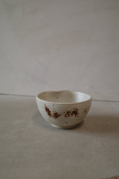 Small sculptural footed bowl