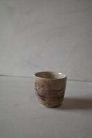 Foraged clay shino cup #2