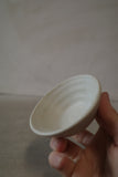 Stony white ring dish/ramekin- without foot
