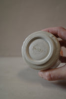 Rust decorated teacup