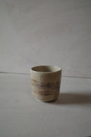 Foraged clay shino cup #2