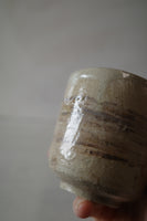 Foraged clay shino cup #2