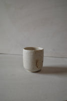 Warm white rounded cup #1