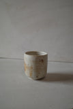 Warm white rounded cup #1