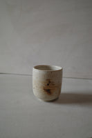 Warm white rounded cup #1