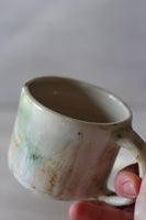 Ivory/Jade mug #2 - 180ml