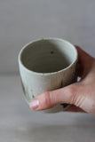 Speckled white and black painted tumbler #1 - 240ml