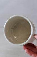 Ivory/Jade mug #3 - 180ml