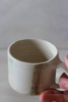 Ivory/Jade mug #3 - 180ml