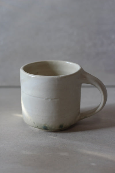 Ivory mug with Jade bottom #1 - 220ml