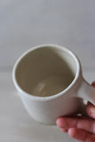 Ivory mug with Jade bottom #1 - 220ml