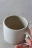 Ivory mug with Jade bottom #1 - 220ml