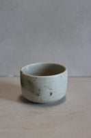 Pair of small cups- stony white