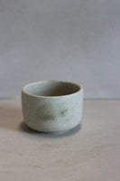 Pair of small cups- stony white