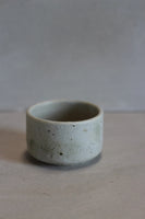 Pair of small cups- stony white