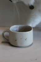 Small square mug- white