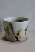 Splashy planter- white