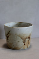 Splashy planter- white